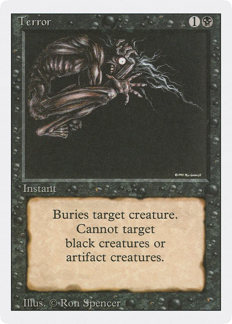 Terreur — Revised Edition — Magic: The Gathering