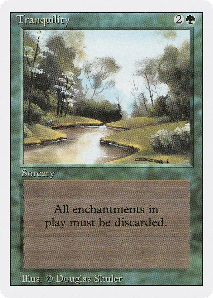 Tranquility — Revised Edition — Magic: The Gathering