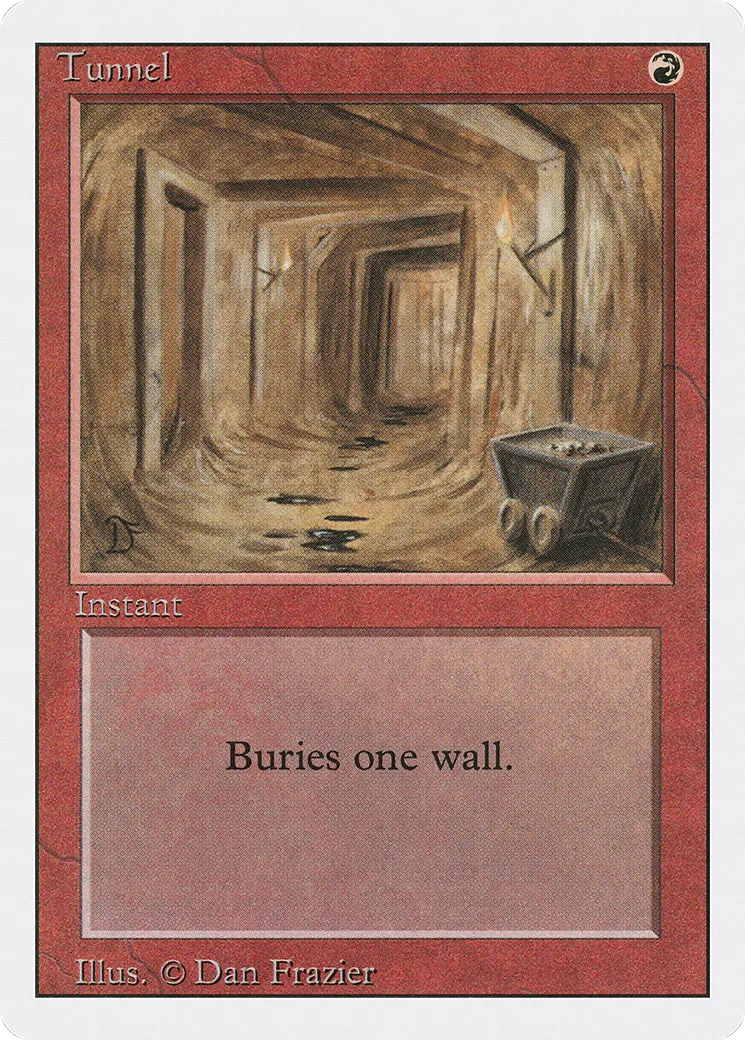 Tunnel — Revised Edition — Magic: The Gathering