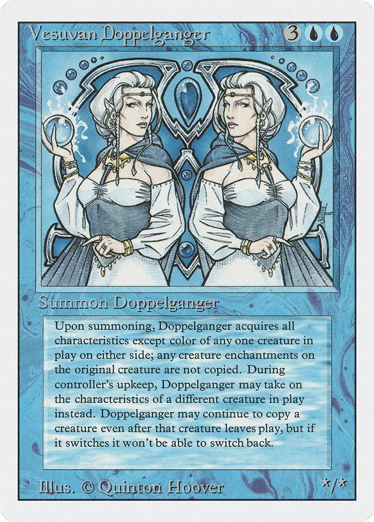 Vesuvan Doppelganger — Revised Edition — Magic: The Gathering
