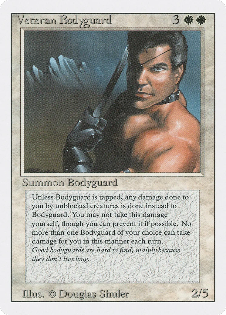 Garde du corps émérite — Revised Edition — Magic: The Gathering