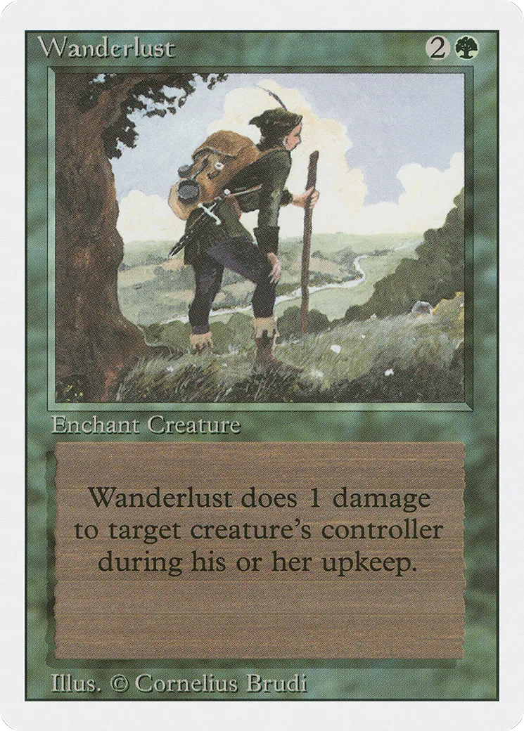 Wanderlust — Revised Edition — Magic: The Gathering