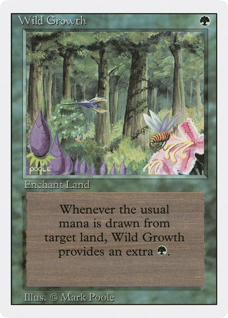 Végétation luxuriante — Revised Edition — Magic: The Gathering
