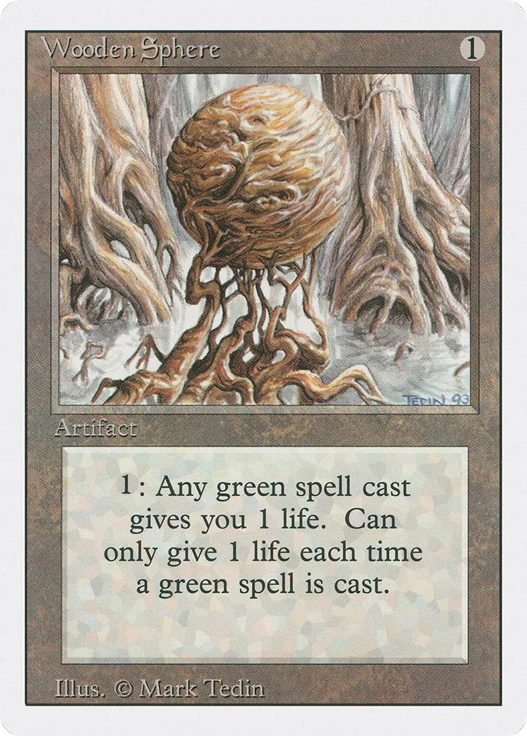 Sphère de bois — Revised Edition — Magic: The Gathering