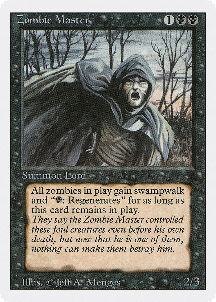 Zombie Master — Revised Edition — Magic: The Gathering