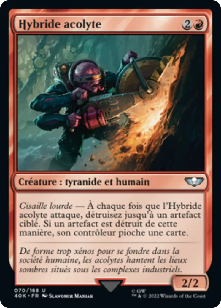 Hybride acolyte — Warhammer 40,000 Commander — Magic: The Gathering