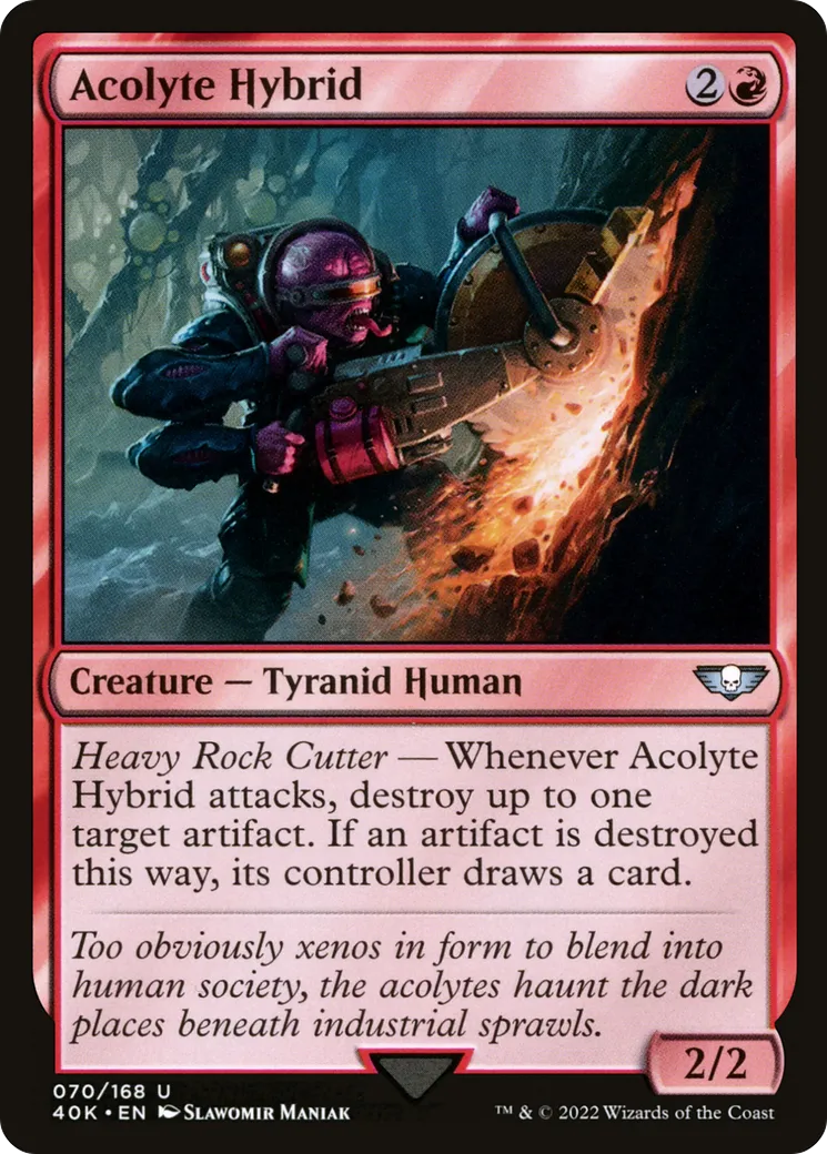 Acolyte Hybrid — Warhammer 40,000 Commander — Magic: The Gathering