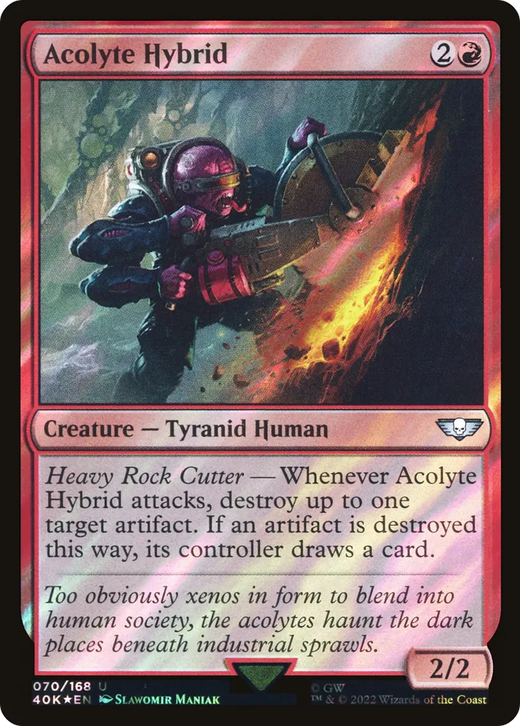 Acolyte Hybrid — Warhammer 40,000 Commander — Magic: The Gathering