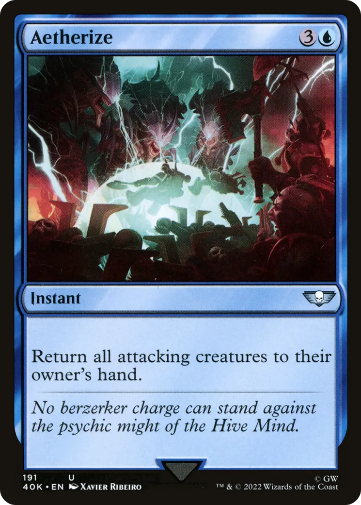 Aetherisation — Warhammer 40,000 Commander — Magic: The Gathering