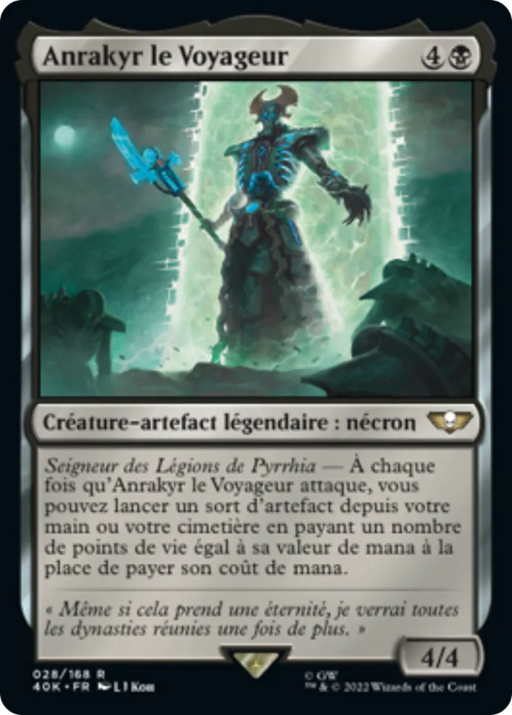 Anrakyr le Voyageur — Warhammer 40,000 Commander — Magic: The Gathering