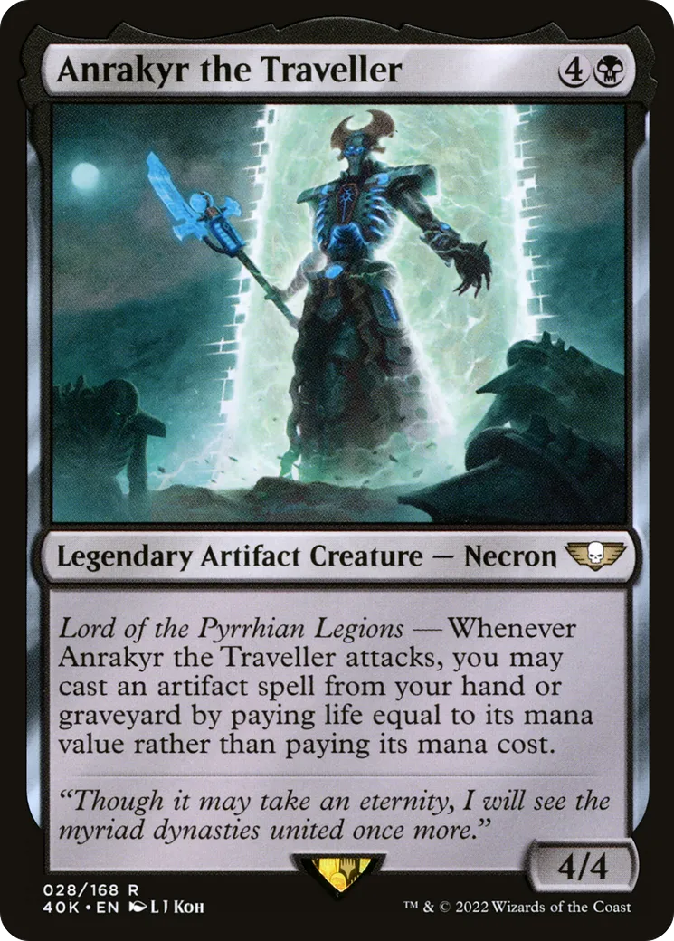 Anrakyr the Traveller — Warhammer 40,000 Commander — Magic: The Gathering