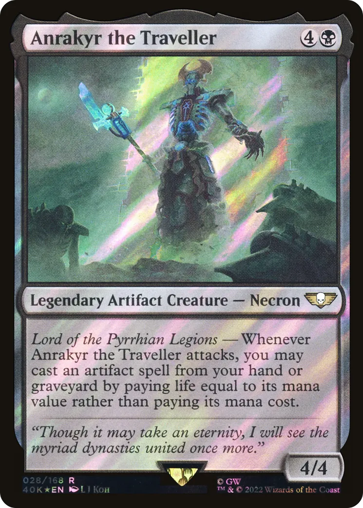 Anrakyr the Traveller — Warhammer 40,000 Commander — Magic: The Gathering