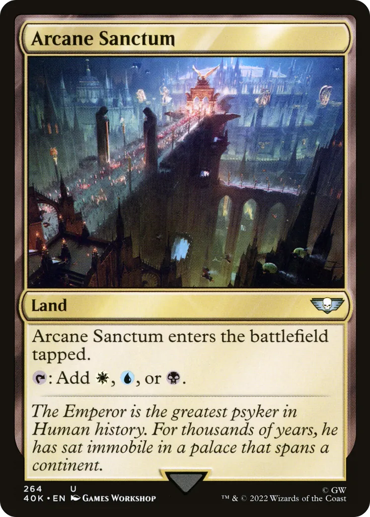 Sanctuaire ésotérique — Warhammer 40,000 Commander — Magic: The Gathering