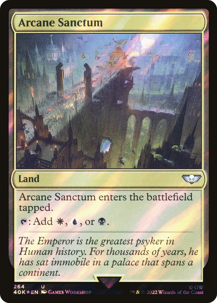 Sanctuaire ésotérique — Warhammer 40,000 Commander — Magic: The Gathering