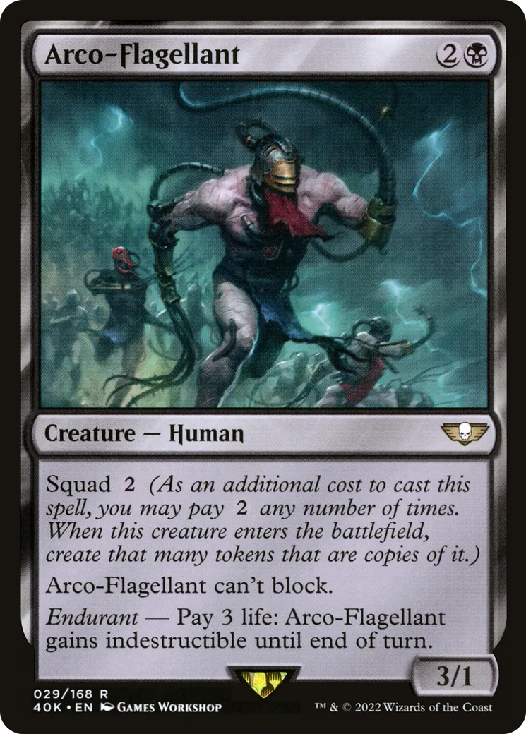Arco-Flagellant — Warhammer 40,000 Commander — Magic: The Gathering