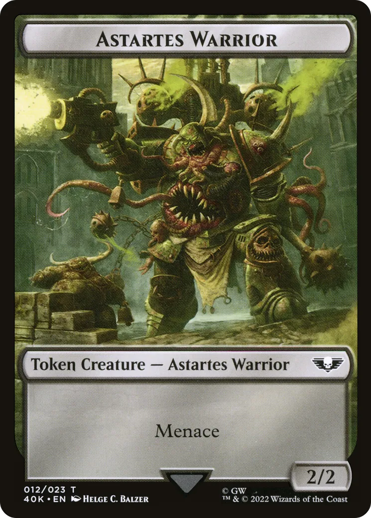 Astartes Warrior — Warhammer 40,000 Commander — Magic: The Gathering
