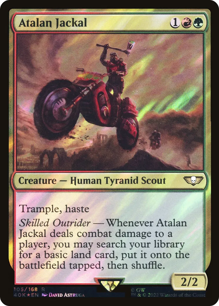 Atalan Jackal — Warhammer 40,000 Commander — Magic: The Gathering