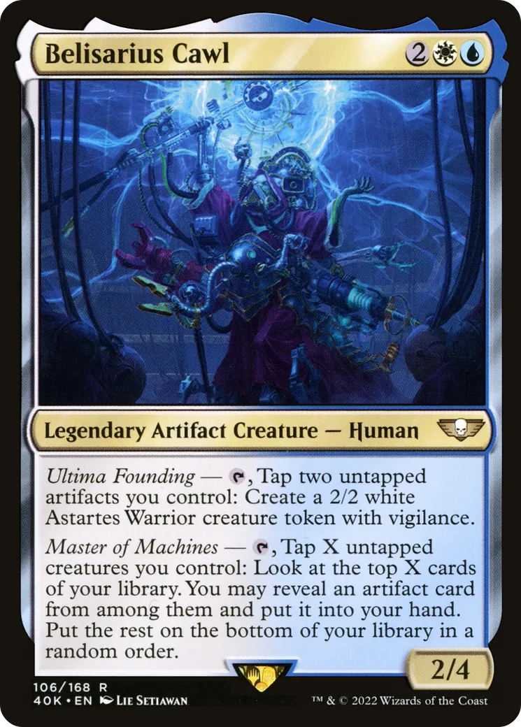 Belisarius Cawl — Warhammer 40,000 Commander — Magic: The Gathering