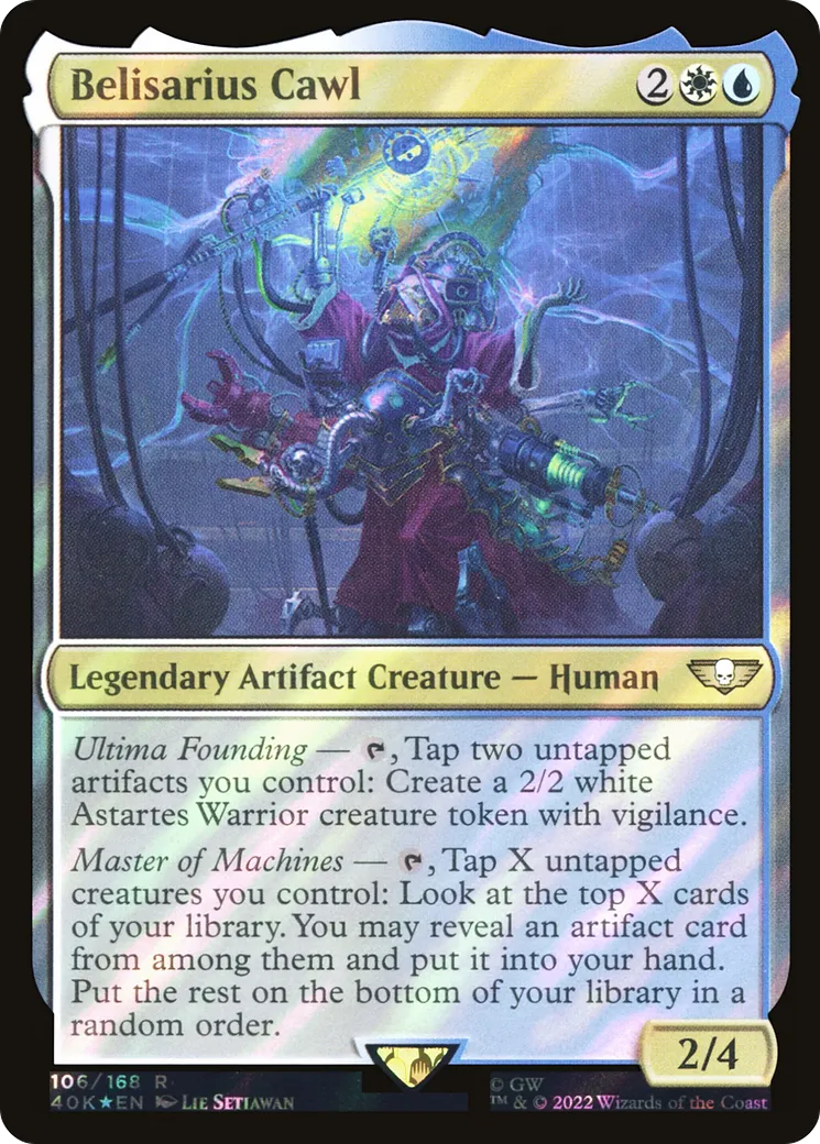 Belisarius Cawl — Warhammer 40,000 Commander — Magic: The Gathering