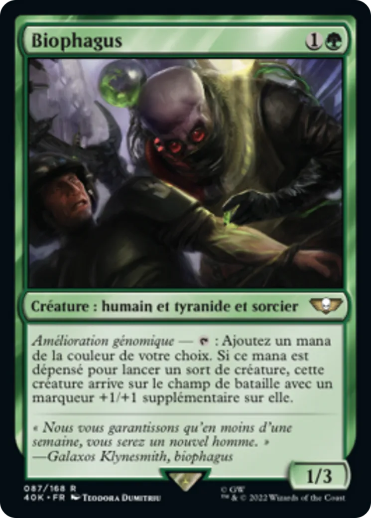 Biophagus — Warhammer 40,000 Commander — Magic: The Gathering