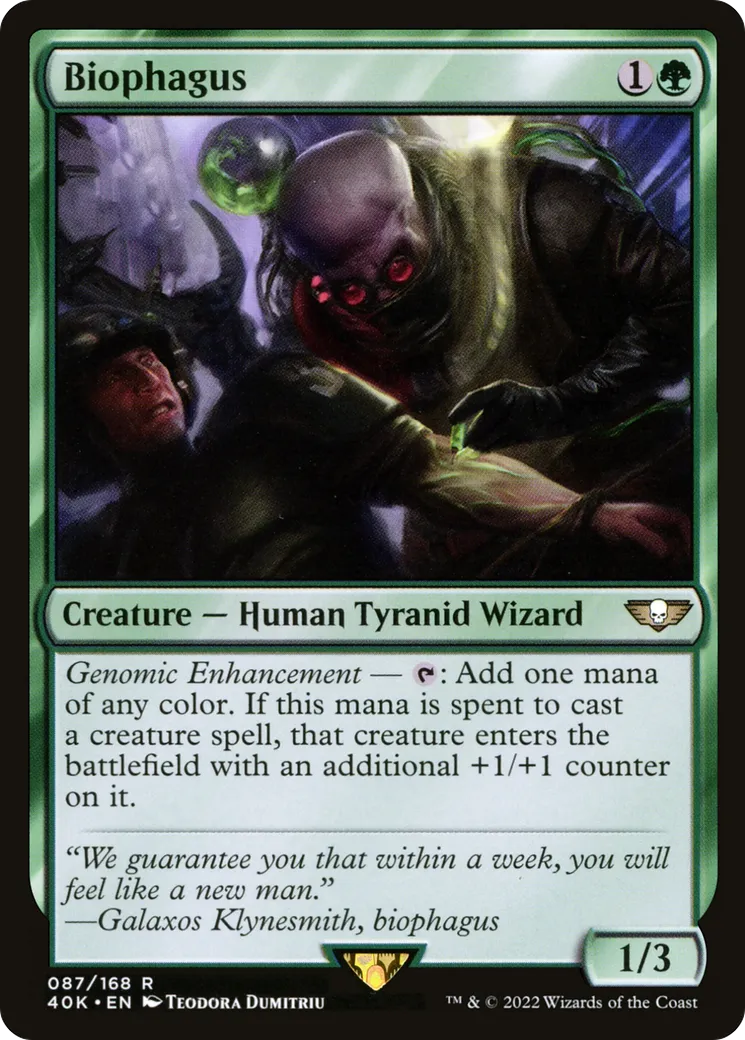 Biophagus — Warhammer 40,000 Commander — Magic: The Gathering