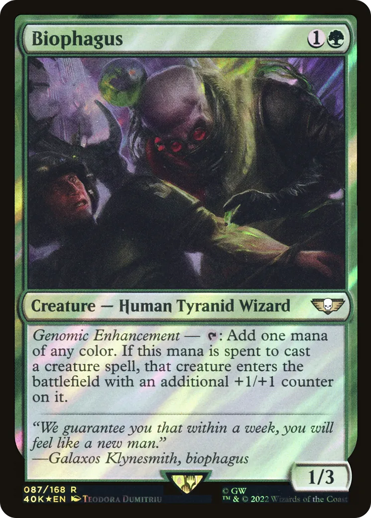 Biophagus — Warhammer 40,000 Commander — Magic: The Gathering