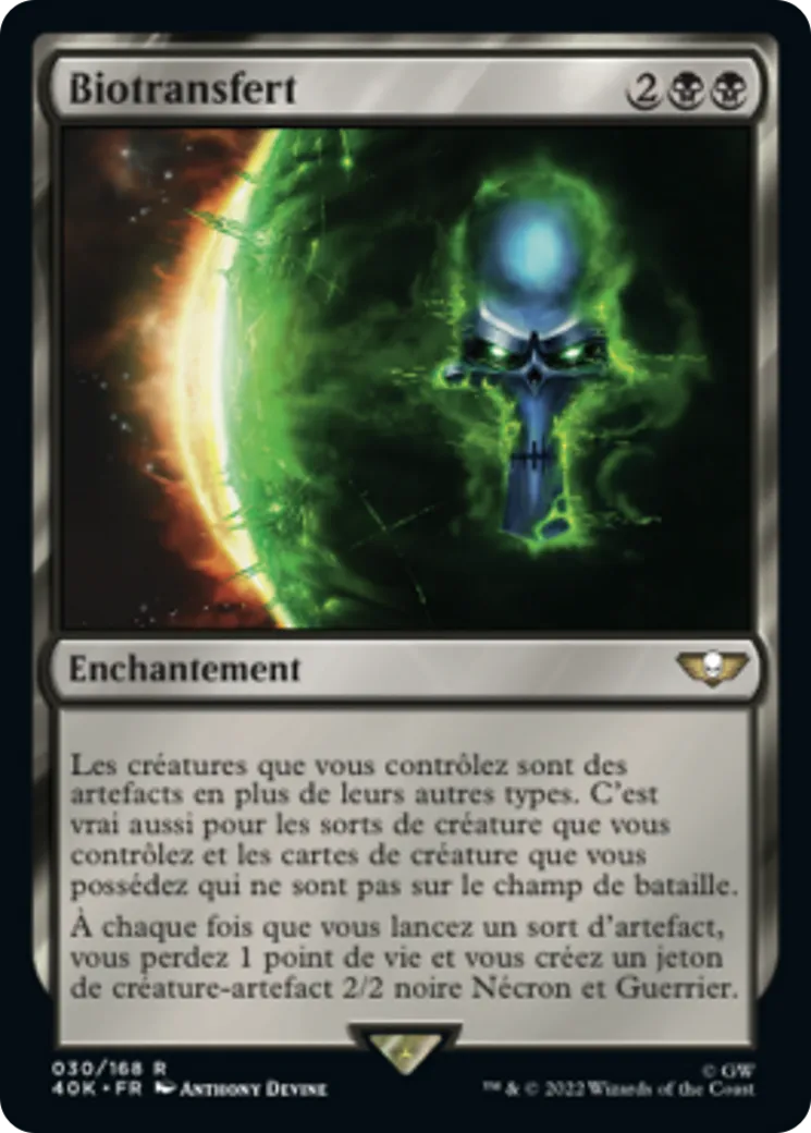 Biotransfert — Warhammer 40,000 Commander — Magic: The Gathering