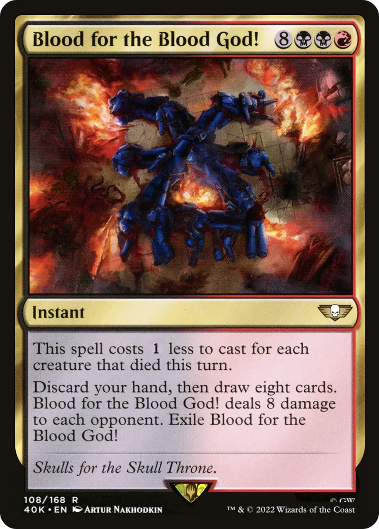 Blood for the Blood God! — Warhammer 40,000 Commander — Magic: The Gathering