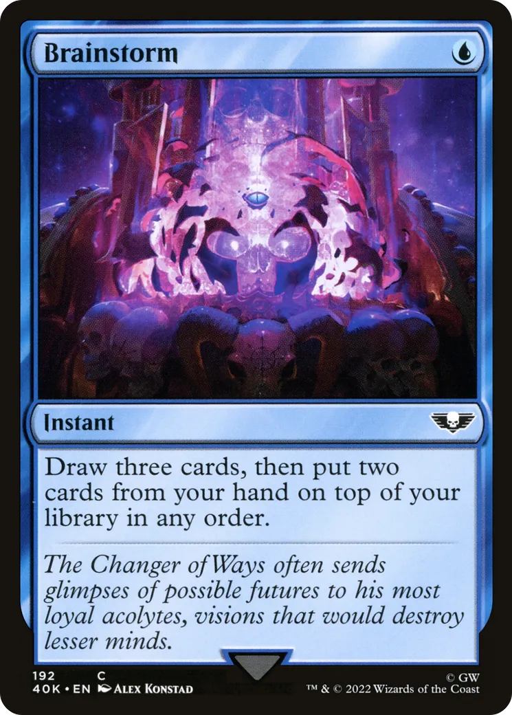 Remue-méninges — Warhammer 40,000 Commander — Magic: The Gathering