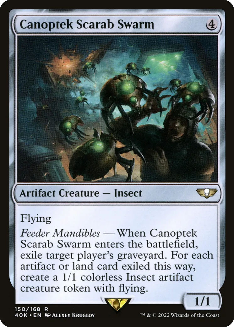 Canoptek Scarab Swarm — Warhammer 40,000 Commander — Magic: The Gathering