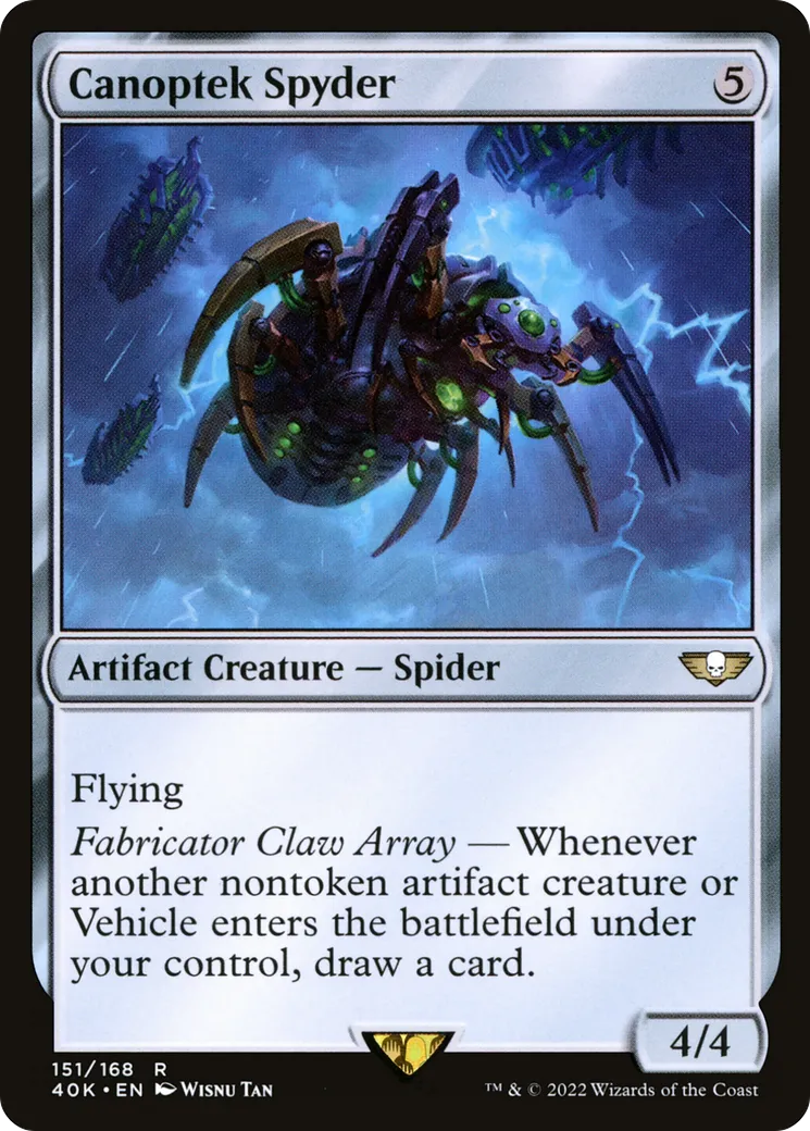 Arachnyde Canoptek — Warhammer 40,000 Commander — Magic: The Gathering