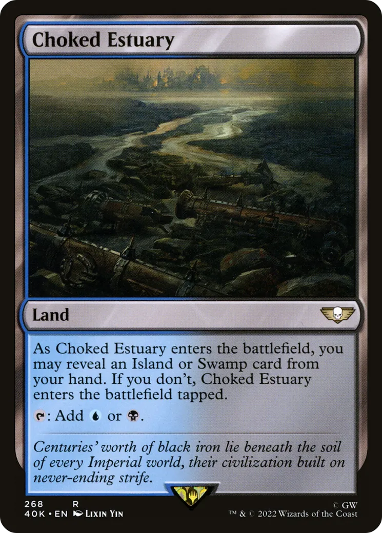 Choked Estuary — Warhammer 40,000 Commander — Magic: The Gathering