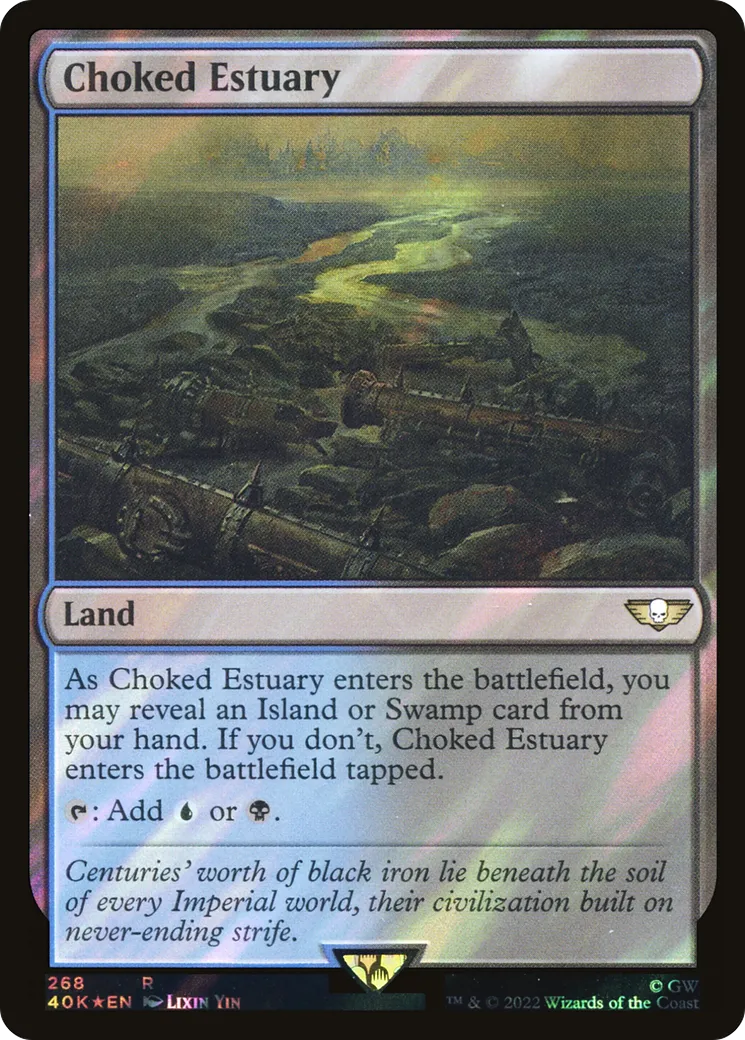 Estuaire asphyxié — Warhammer 40,000 Commander — Magic: The Gathering