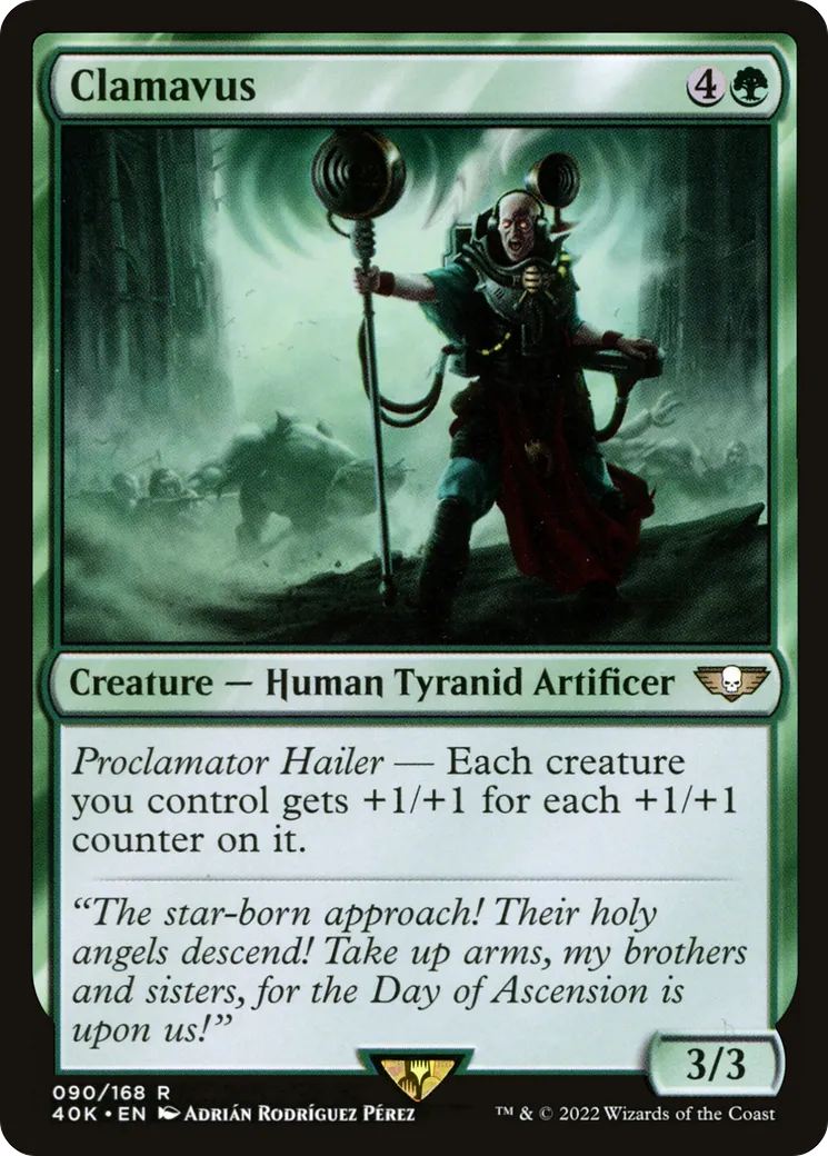 Clamavus — Warhammer 40,000 Commander — Magic: The Gathering