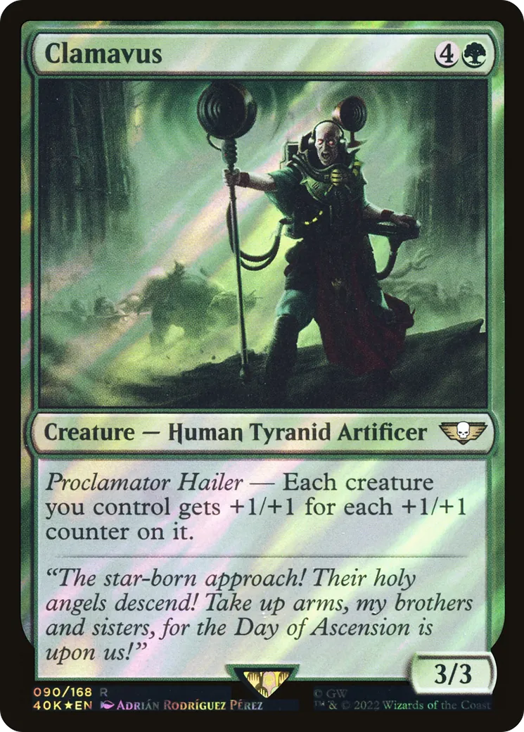 Clamavus — Warhammer 40,000 Commander — Magic: The Gathering