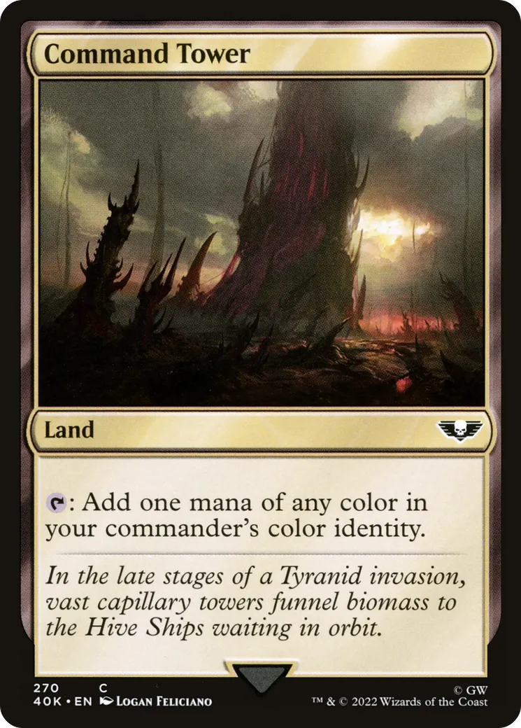 Tour de commandement — Warhammer 40,000 Commander — Magic: The Gathering