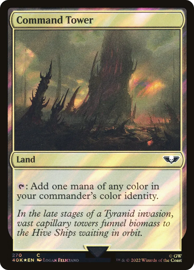 Tour de commandement — Warhammer 40,000 Commander — Magic: The Gathering