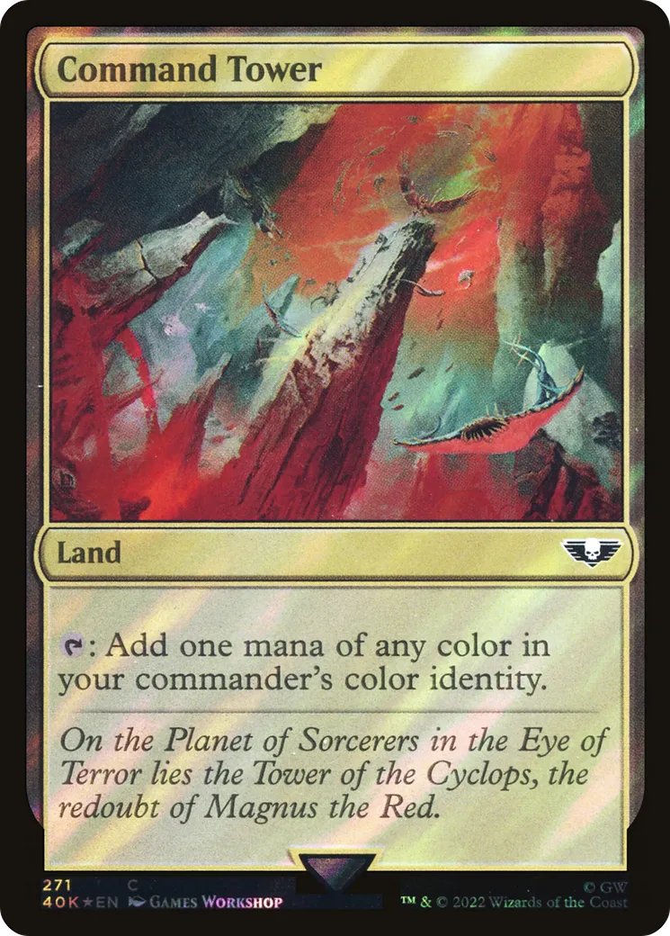 Tour de commandement — Warhammer 40,000 Commander — Magic: The Gathering