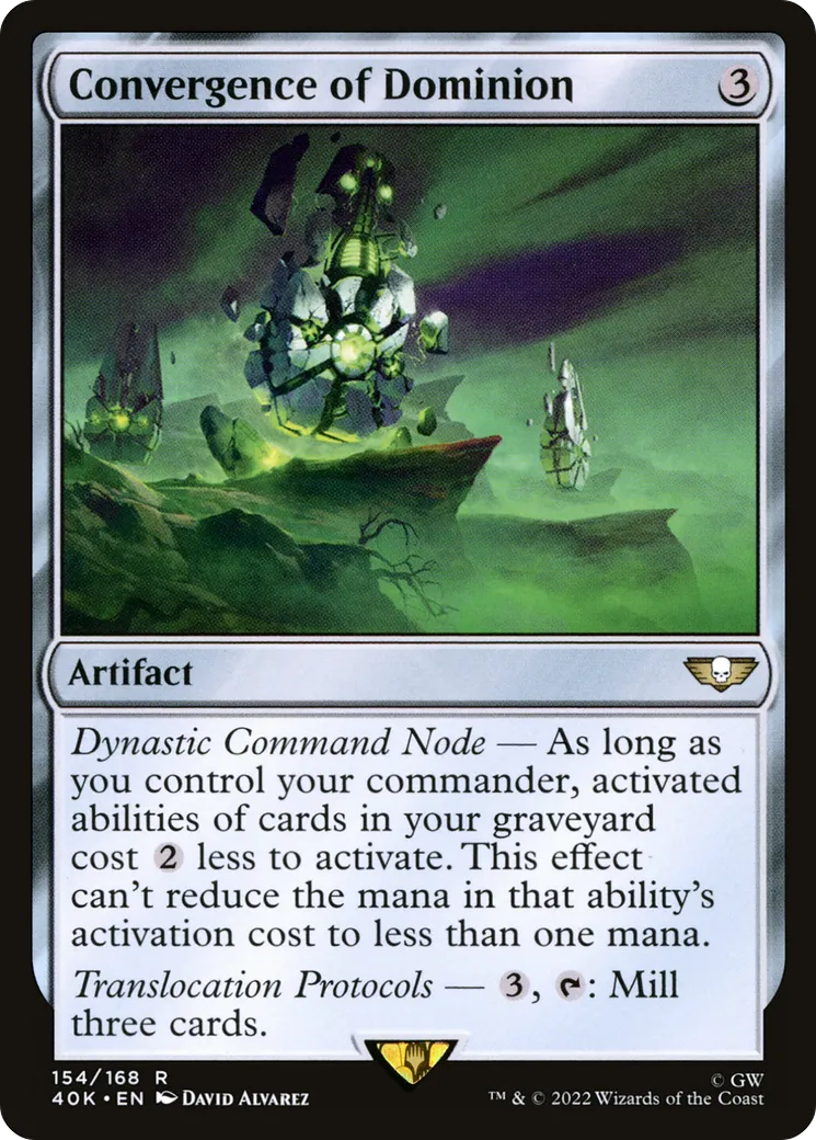 Convergence of Dominion — Warhammer 40,000 Commander — Magic: The Gathering
