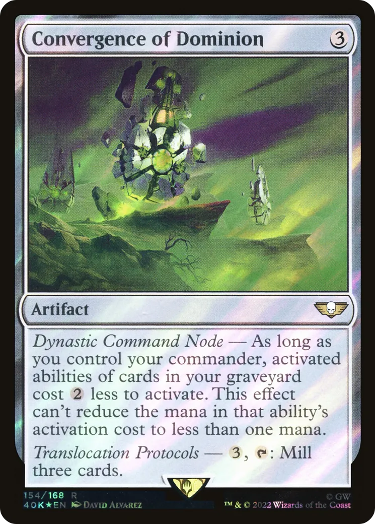 Convergence de domination — Warhammer 40,000 Commander — Magic: The Gathering