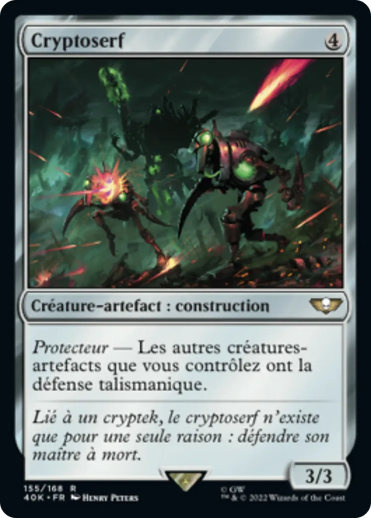 Cryptoserf — Warhammer 40,000 Commander — Magic: The Gathering