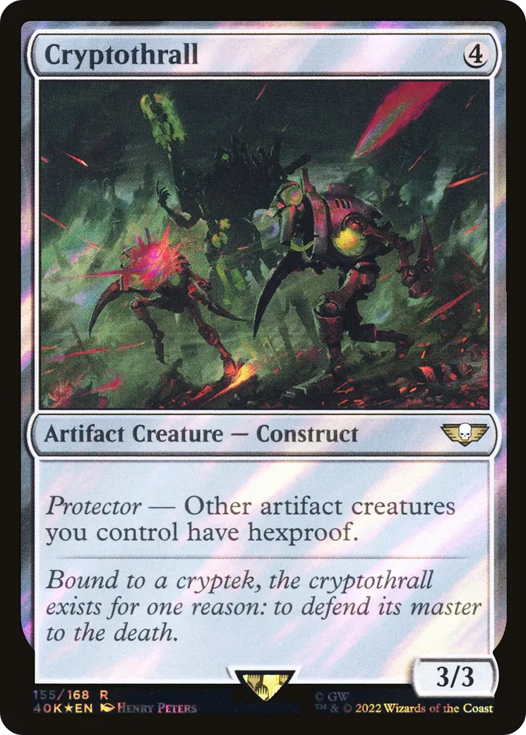 Cryptoserf — Warhammer 40,000 Commander — Magic: The Gathering