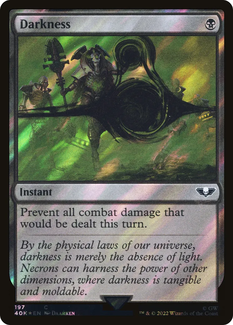 Obscurité — Warhammer 40,000 Commander — Magic: The Gathering