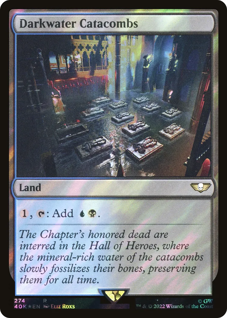 Catacombes de Sombreau — Warhammer 40,000 Commander — Magic: The Gathering