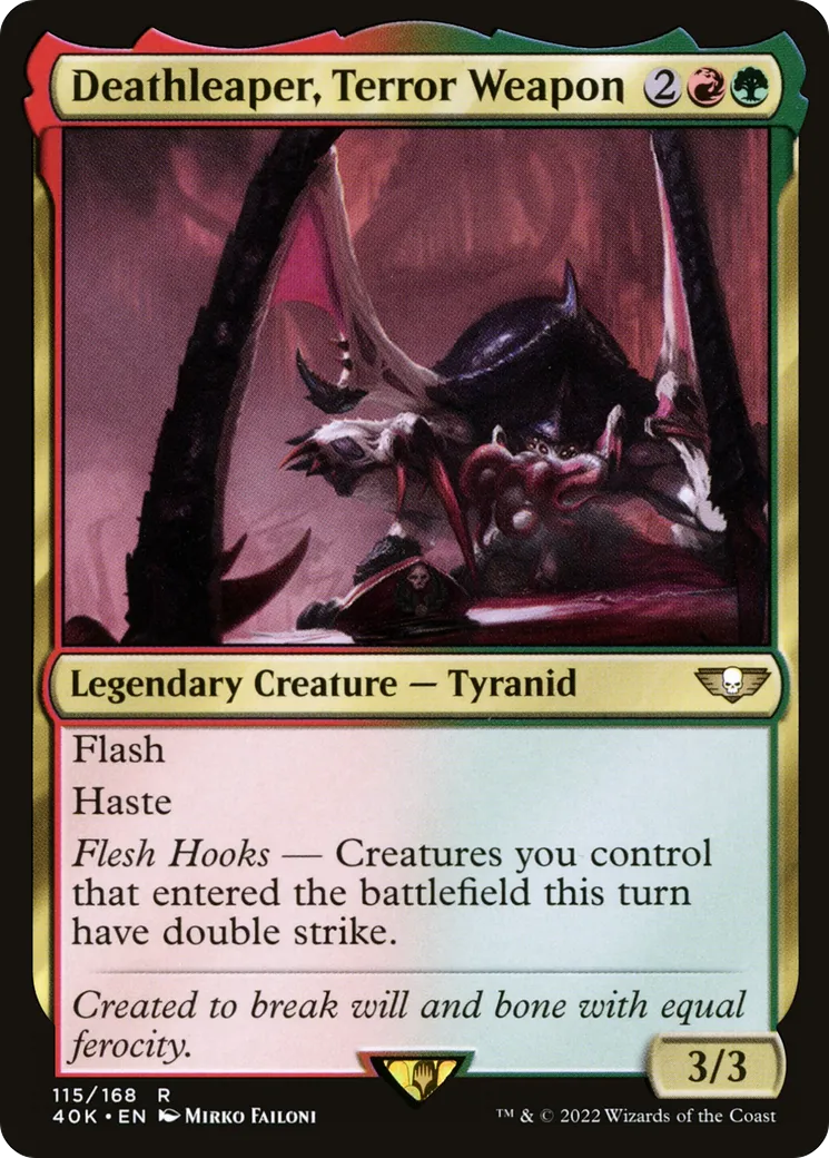 Deathleaper, Terror Weapon — Warhammer 40,000 Commander — Magic: The Gathering