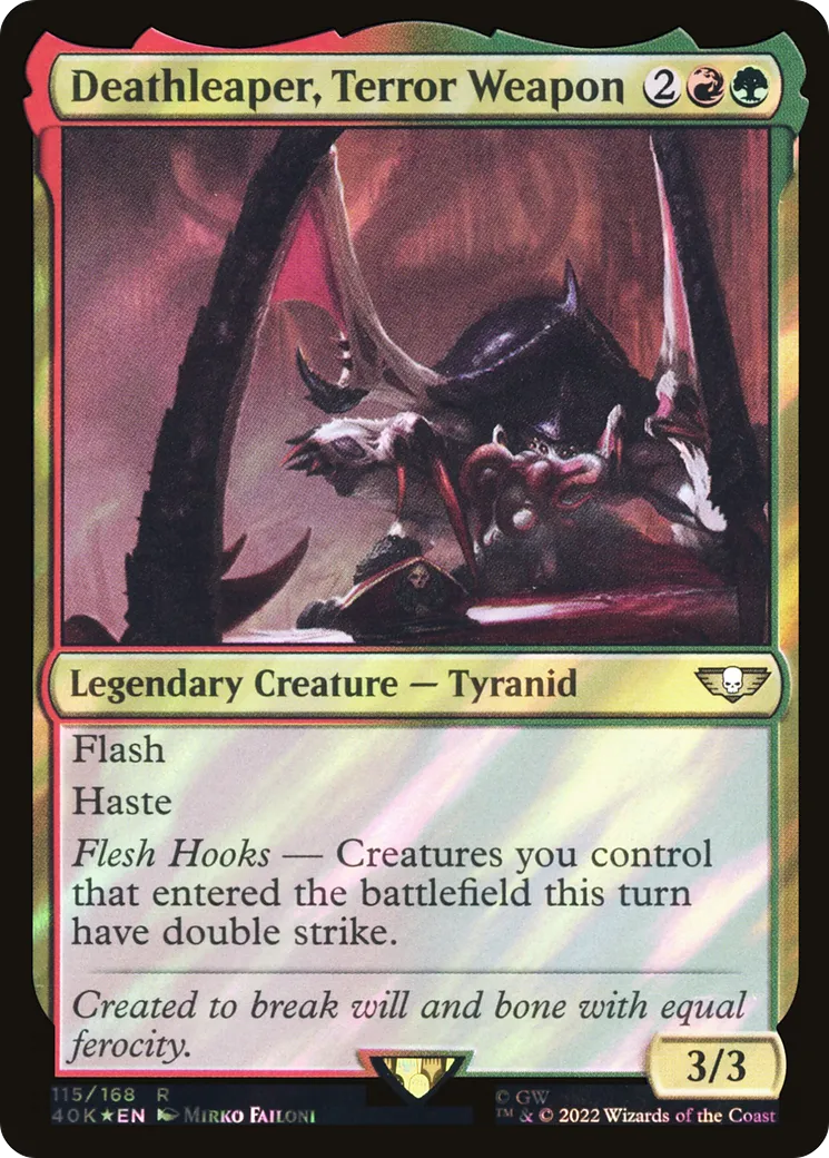 Deathleaper, Terror Weapon — Warhammer 40,000 Commander — Magic: The Gathering