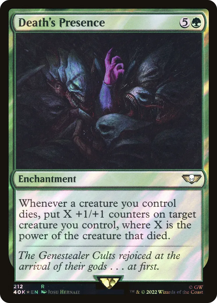 Death's Presence — Warhammer 40,000 Commander — Magic: The Gathering