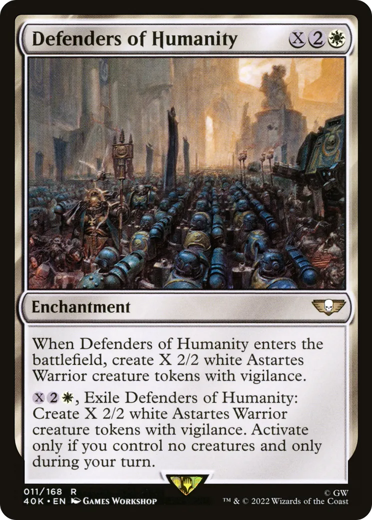 Defenders of Humanity — Warhammer 40,000 Commander — Magic: The Gathering