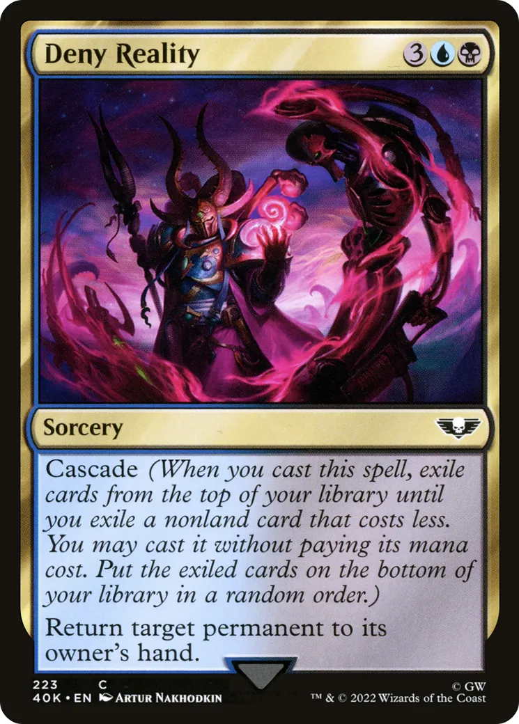 Déni de réalité — Warhammer 40,000 Commander — Magic: The Gathering