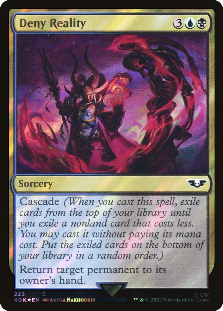 Déni de réalité — Warhammer 40,000 Commander — Magic: The Gathering